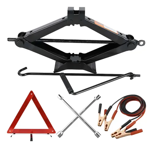 Kit Estepe Macaco Triangulo Chave Roda Cabo Chupeta 1,5t