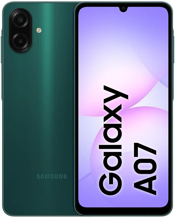 Celular Samsung Galaxy A07 256GB, 8GB, Câm. 50MP, Tela 6.7" - Preto