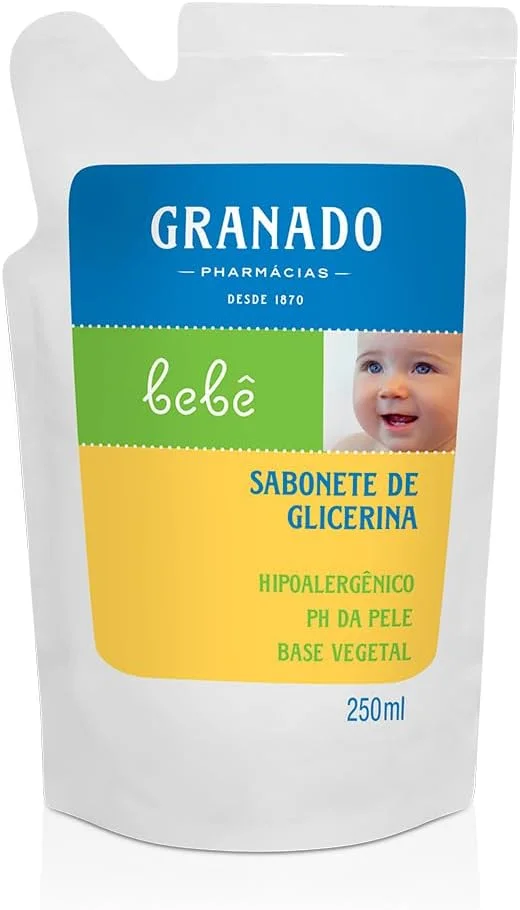 Sabonete Líquido de Glicerina Granado Bebê Tradicional Refil 250ml