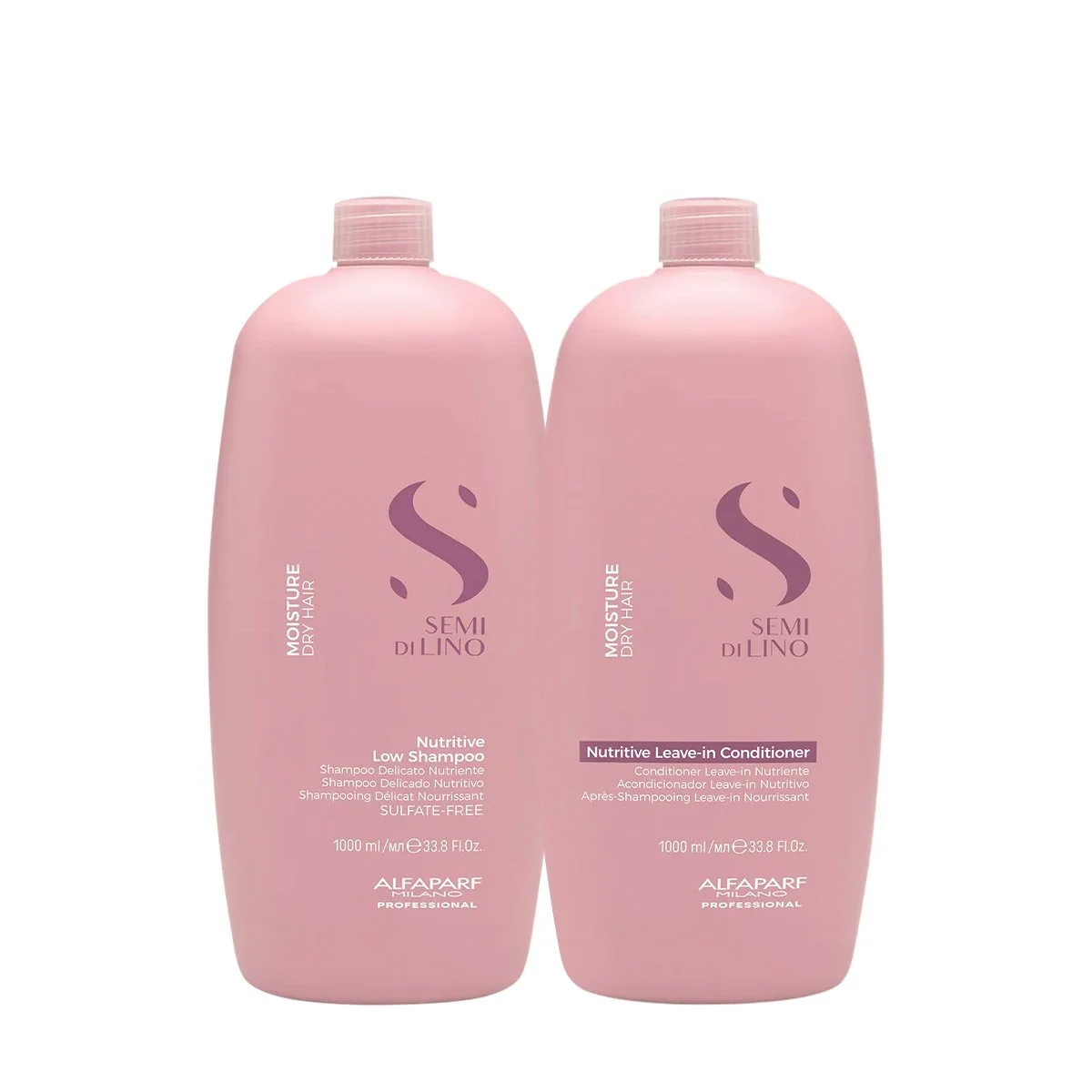 Kit Alfaparf Semi di Lino Moisture Nutritive - Nutricao Profunda com Leveza (2 produtos)