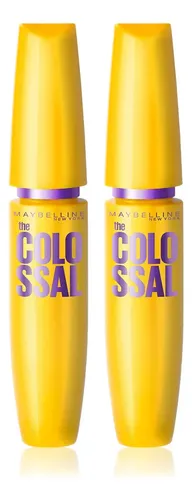 Kit Maybelline Máscaras De Cílios The Colossal 2 Unidades Preto