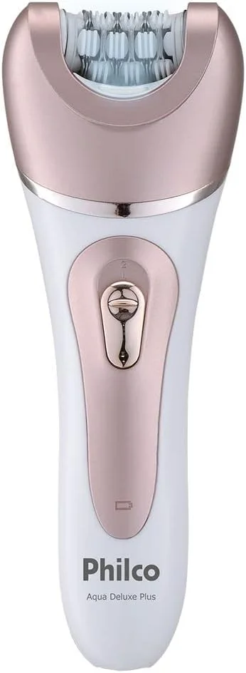 Depilador Philco PDP02R Aqua Deluxe Plus 9 em 1 Sem Fio Bivolt