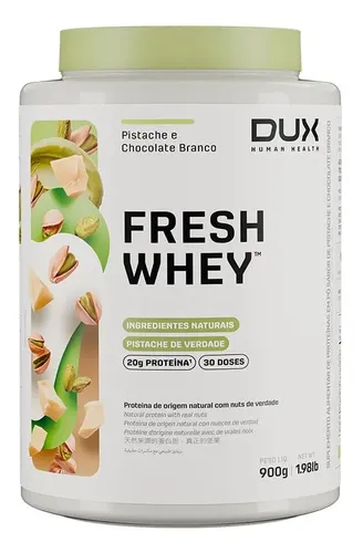 Freshwhey Pistache E Chocolate Branco - Pote 900g