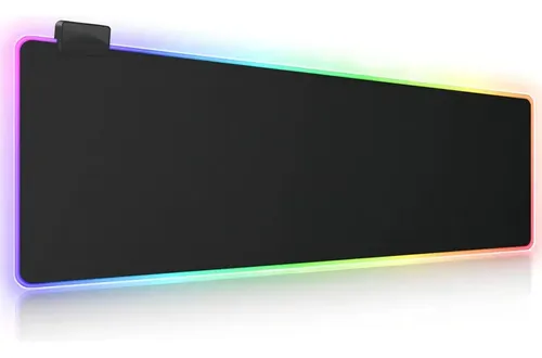 Mousepad Gamer Rgb Aportex 11 Modos Rbg Profissional Preto