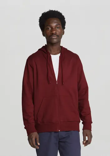 Jaqueta De Moletom Masculina Básica Com Capuz Hering G Vermelho