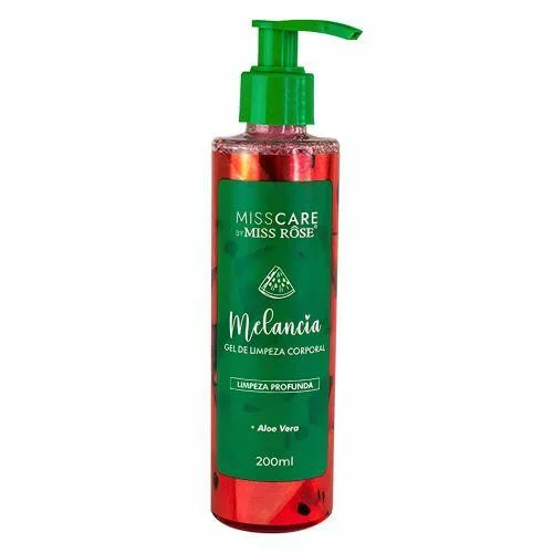 Gel de Limpeza Corporal Melancia - Miss Rose