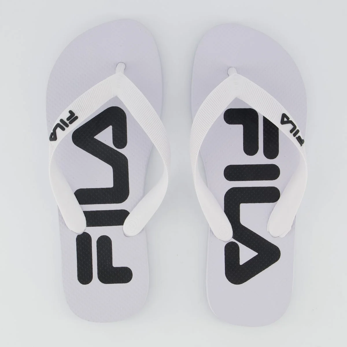 Chinelo Fila Fingers Feminino Branco e Preto