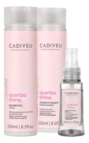 Cadiveu Professional Kit Quartzo Shine (3 Produtos)