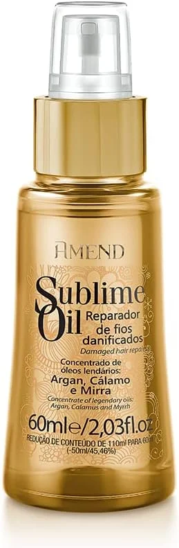 Amend Reparador Fios Danif Sublime Oil 60ml