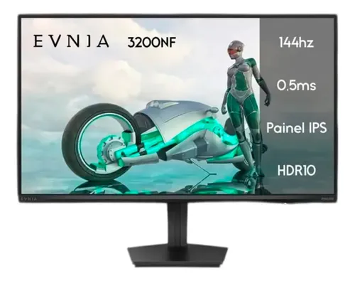 Monitor Gamer Philips Evnia 27'' 144hz 0,5ms Ips Full Hd Preto 127/220v