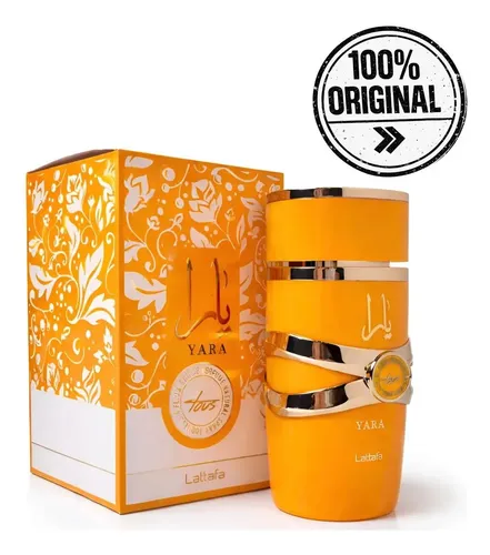 Perfume Lattafa Yara Tous Eau De Parfum 100ml Perfume Árabe Feminino Importado Alta Fixação