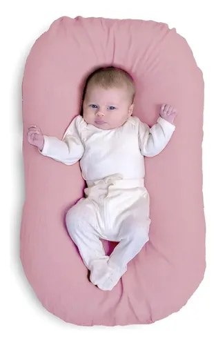 Ninho Casulinho Bebê Sensorial M + Capa Algodão 250 Fios