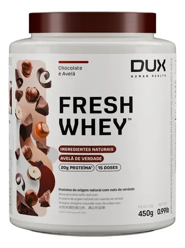 Dux Human Health Fresh Whey Chocolate E Avelã 450g Chocolate/avelã