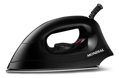 Ferro De Passar A Seco Mondial 1200w - Fsn-55-b Preto 220v