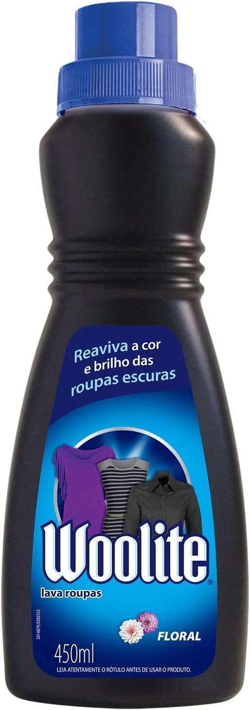 Lava Roupas Woolite para Roupas Escuras Floral 450ml