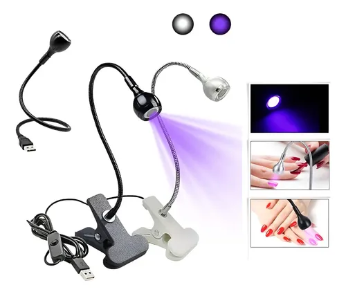 Mini Cabine Led Uv Secador 18w Prata Portátil Para Unhas Gel E Postiças 127/220v