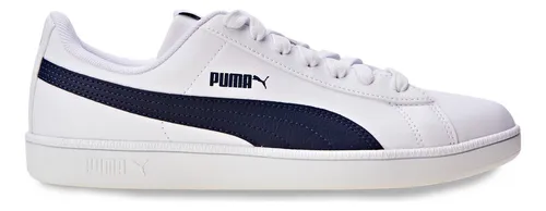 Tênis Casual Masculino E Feminino Up Puma Branco Azul-escuro Geométrico 41 Br