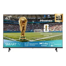 Hisense Smart Tv Fhd 43  Polegadas 43a4nv Com Hdr10, Dts Virtual X, Compatibilidade Alexa E Google Home