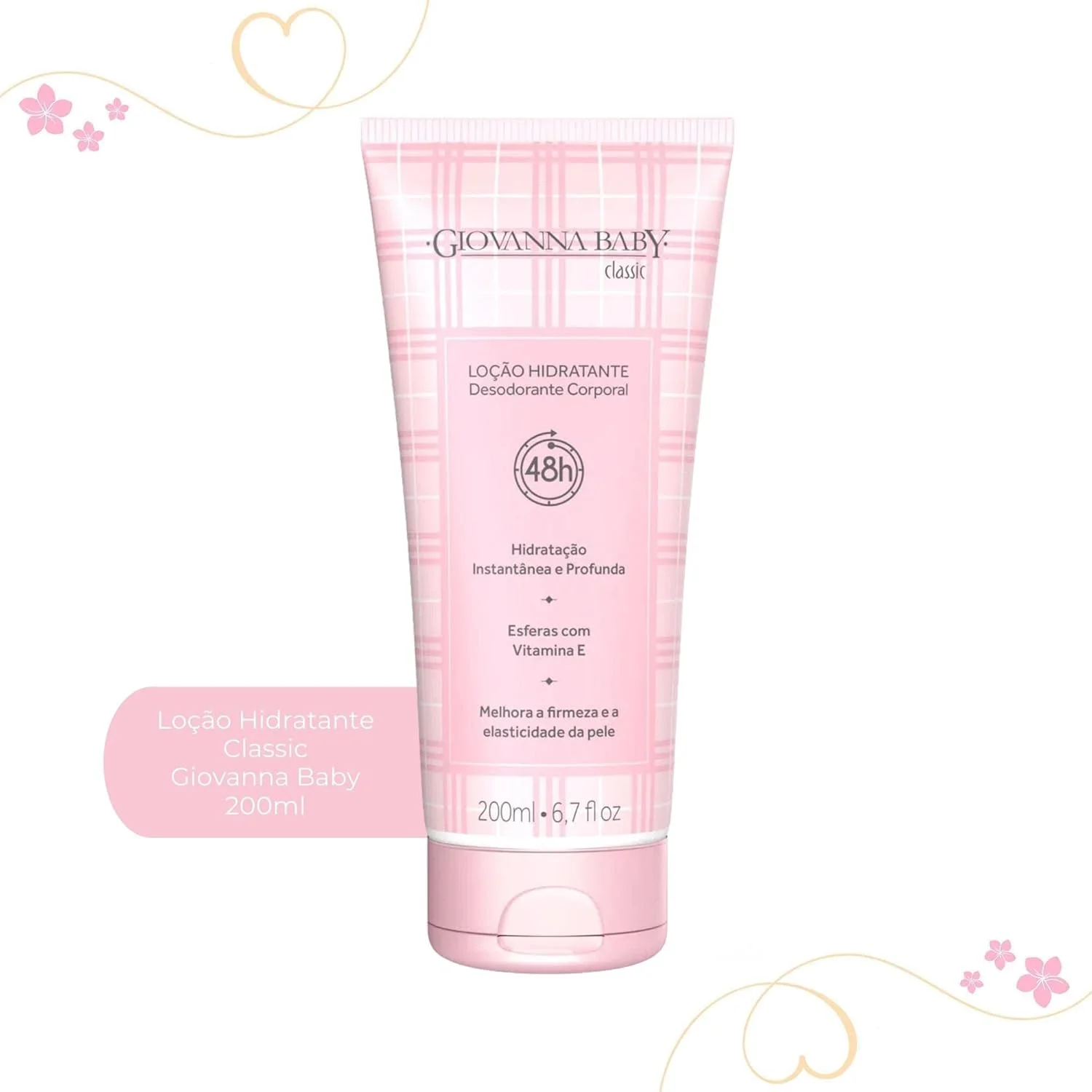 GIOVANNA BABY Loção Hidratante Rosa