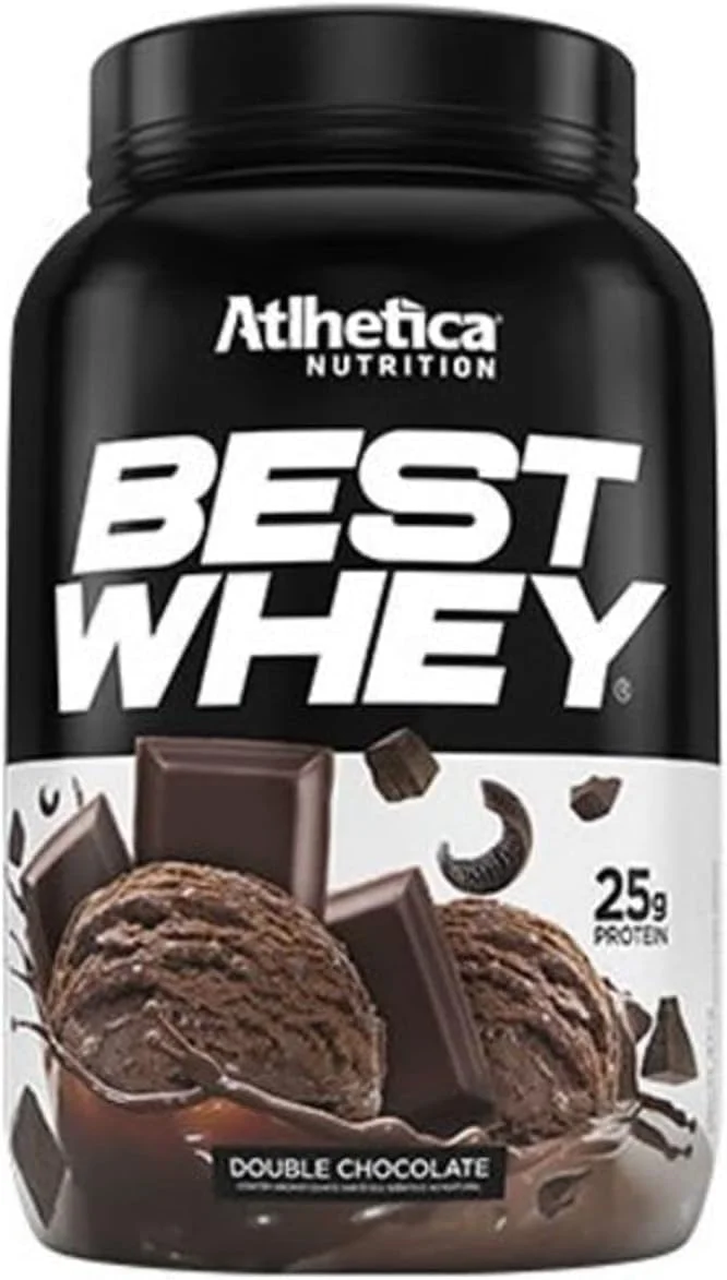 Best Whey (907g) - Sabor Double Chocolate, Atlhetica Nutrition