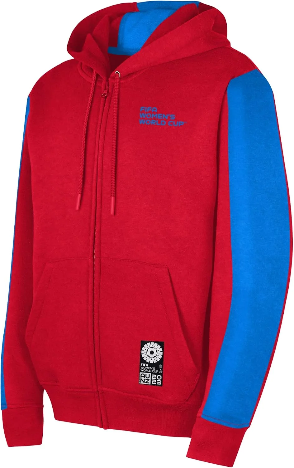 Outerstuff Moletom masculino com capuz e zíper da Copa do Mundo FIFA 2023