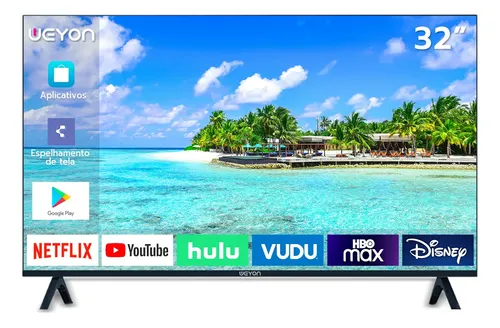 Smart Tv 32'' Led Hd Wifi 32wdsnbx 100/240v Android 14 Tv