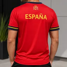 Camisa Espanha Torcida Copa Mundo Seleção Espanhola Futebol Espanha Xg
