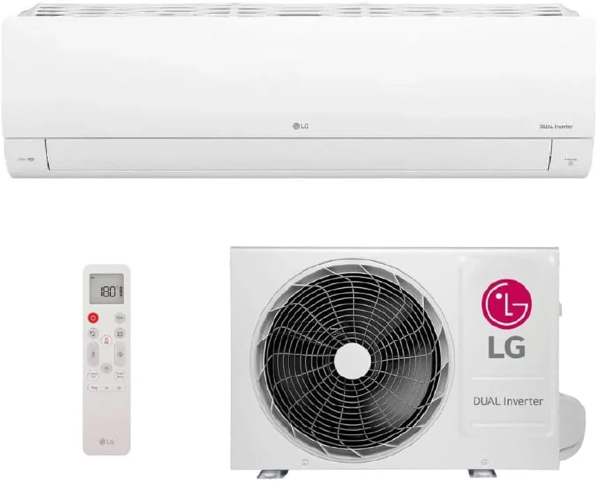 Ar Condicionado Split Hi Wall LG Dual Voice AI Inverter 12.000 Btus Quente e Frio 220v R-32