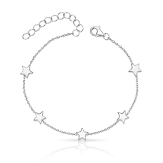Pulseira Estrelas Delicadas Espelhadas