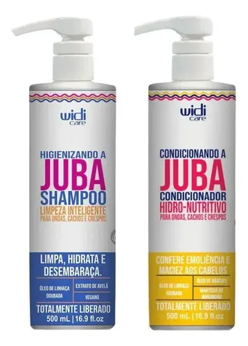 Kit Widi Care Juba Cachos Shampoo E Condicionador 500ml