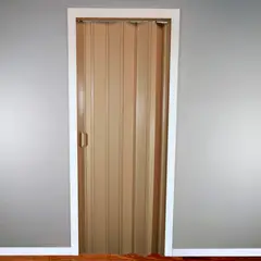Holztek - Porta Sanfonada Pvc Bege 210X0,72Cm