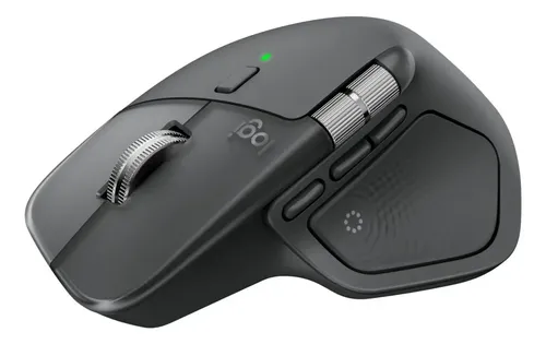 Mouse sem fio de alto desempenho com feedback tátil MX Master 4 Cor Grafite Logitech