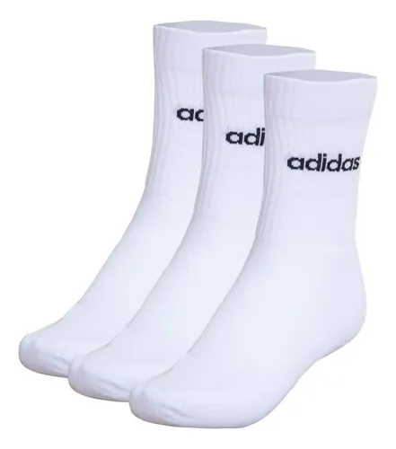 C Lin Crew 3p adidas Branco P