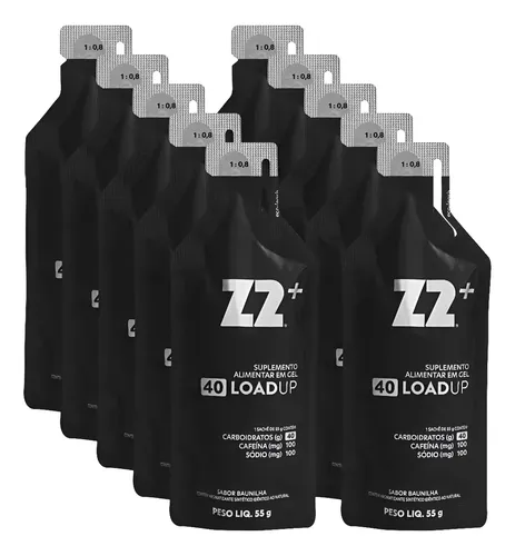 Energy Gel Z2+ Original Caf 40 Carb Box 10uni Sachê 55g Original