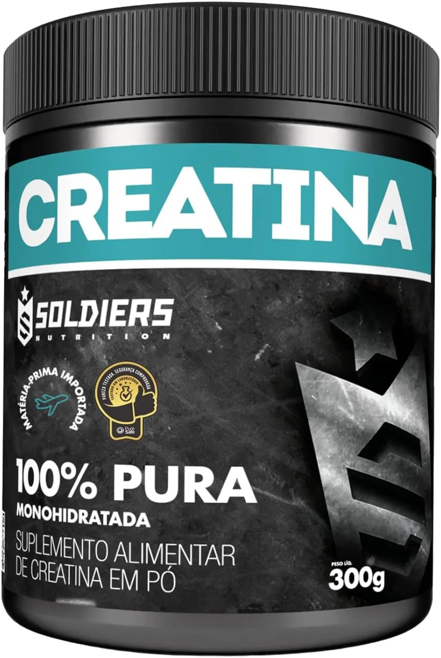 Soldiers Nutrition Creatina Monohidratada Pote 300g