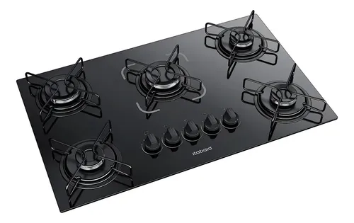 Cooktop Itatiaia Essencial 5 Bocas Preto 127/220v