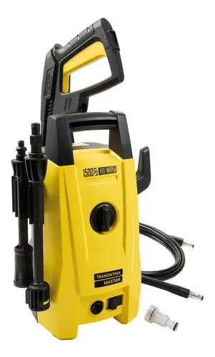 Lavadora De Alta Pressão Master 42545 Jato Regulável 1500psi Com 1200w Amarelo E Preto Tramontina 127v 50 Hz/60 Hz