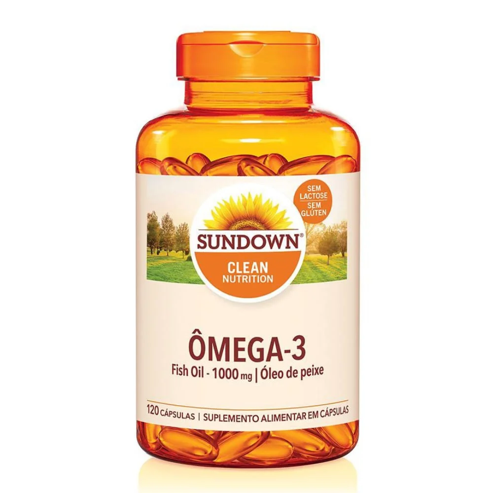 Suplemento Alimentar Sundown Ômega 3 1.000mg 120 Cápsulas