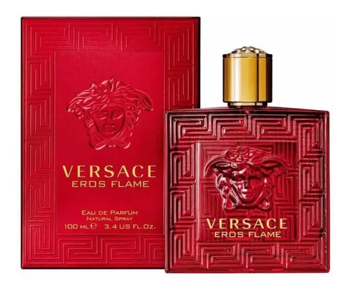 Perfume Versace Eros Flame Eau De Parfum 100ml Amadeirado Masculino
