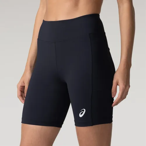 Bermuda Baixa Compressão Feminino Asics Cós Baixo Preto Gg