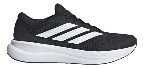 Tênis De Corrida Masculino Runfalcon 6 Cloudfoam adidas Preto Lisa 42 Br
