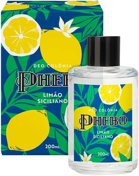 PHEBO - Deo Colônia Limão Siciliano 200ml