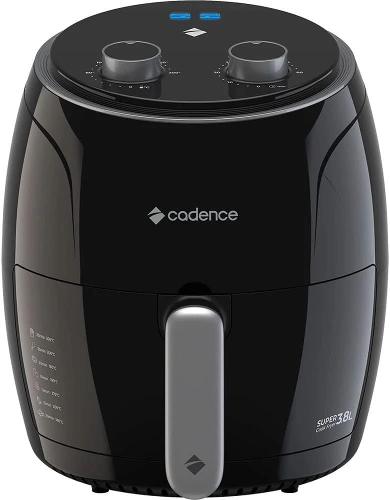 Fritadeira Cadence Super Cook Fryer, 3,8L, 1300W, 110V, FRT410