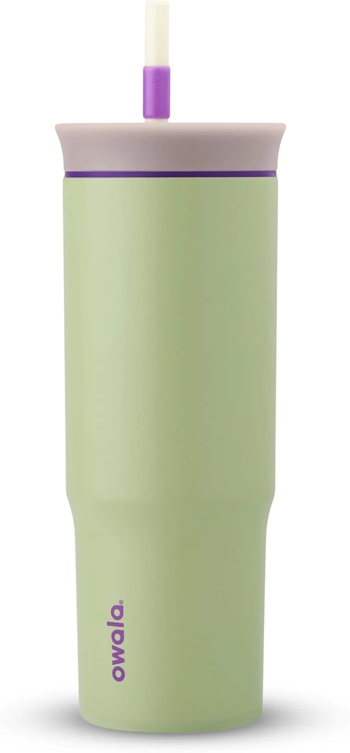COPO OWALA TUMBLER STAINLESS STEEL TERMICA 24OZ / 710ML - GREEN HIP CACTUS