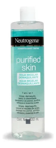Água Micelar Demaquilante Purified Skin 7 Em 1 400ml Neutrogena