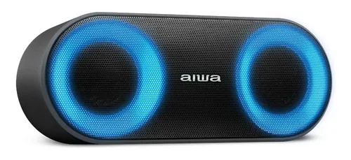 Caixa De Som Speaker Aiwa Aws-sp-01 Bluetooth Cor Preto 127/220v