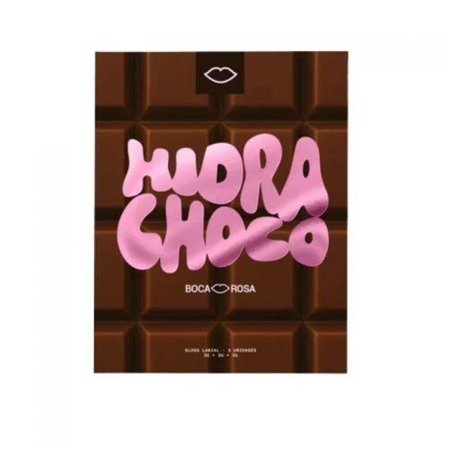 Kit Trio de Gloss Hidra Choco - Boca Rosa