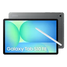 Tablet Samsung Galaxy Tab S10 Fe Wifi, 128gb, 8gb, Tela 10.9  90hz, S Pen E Capa Inclusas Cinza