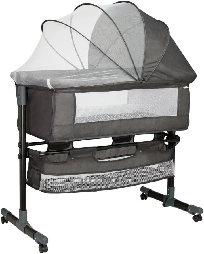 Berço Portátil Bebê Acoplado Co-Bed Connect Maxi baby (Grafite)