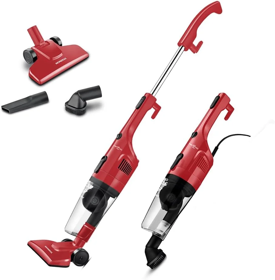 MONDIAL Aspirador de Pó, Turbo Cycle Vermelho/Preto 1100W, 110V, AP-36